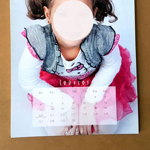 A4 PHOTO CALENDAR